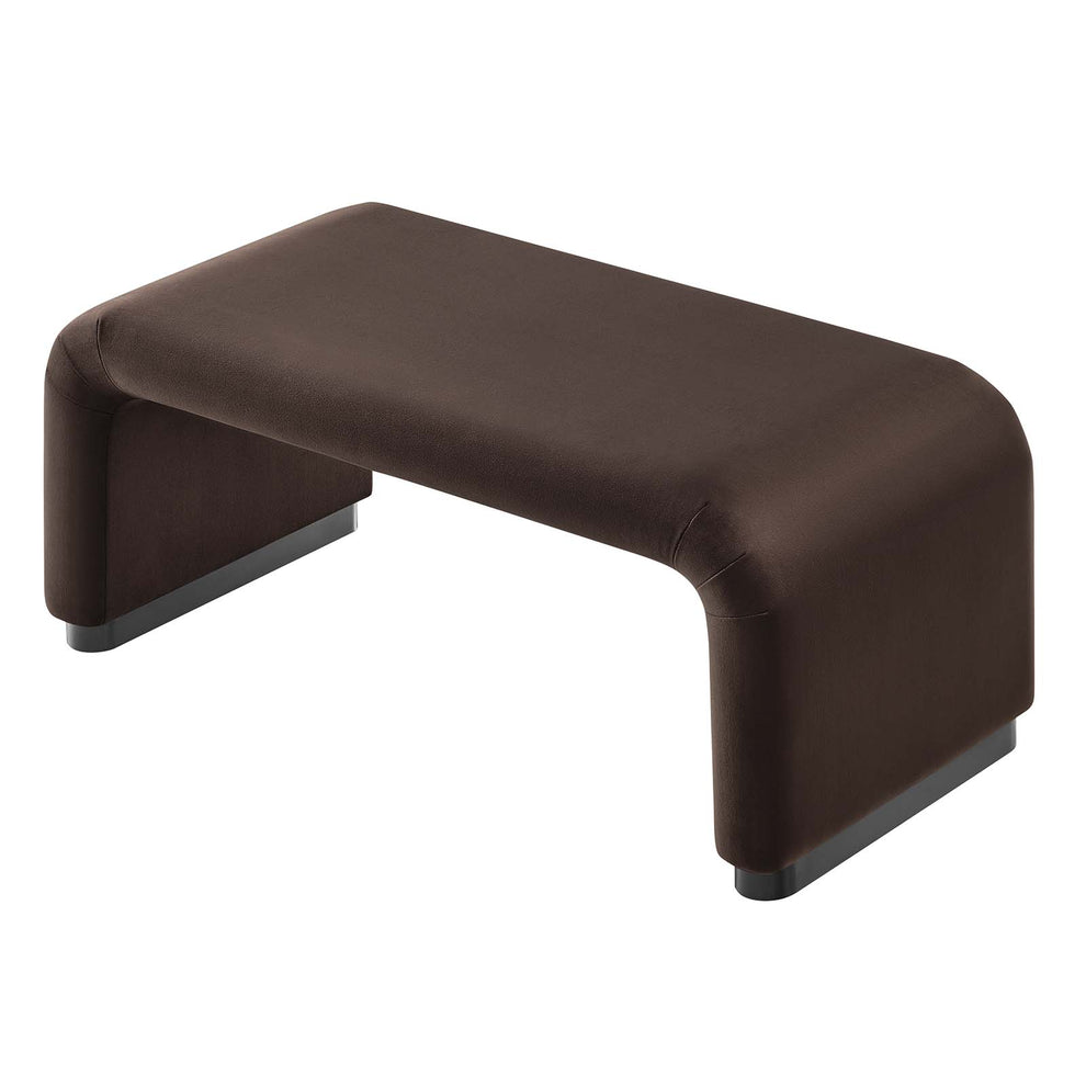Koda Performance Velvet Waterfall Ottoman By Modway - EEI-6735 | Ottomans | Modishstore - 5