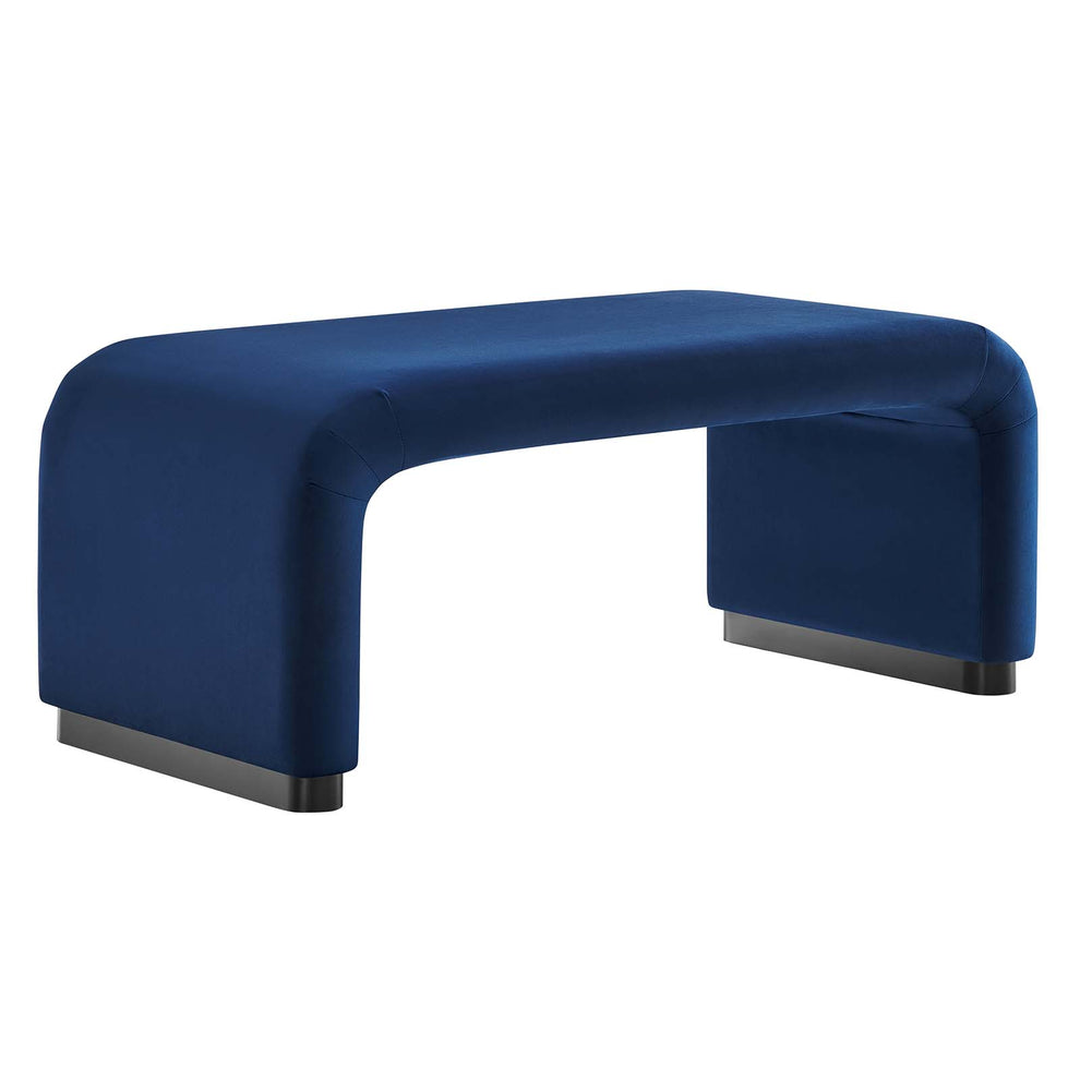 Koda Performance Velvet Waterfall Ottoman By Modway - EEI-6735 | Ottomans | Modishstore - 10