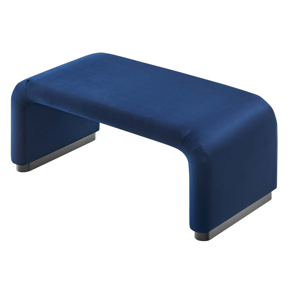 Koda Performance Velvet Waterfall Ottoman By Modway - EEI-6735 | Ottomans | Modishstore - 14