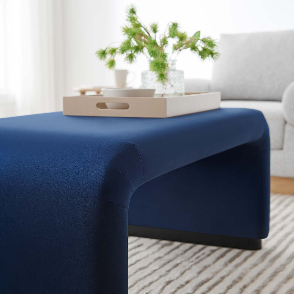 Koda Performance Velvet Waterfall Ottoman By Modway - EEI-6735 | Ottomans | Modishstore - 18