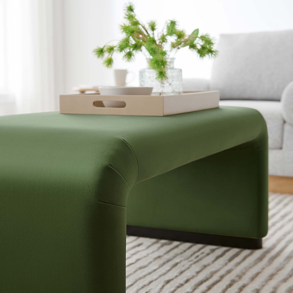 Koda Performance Velvet Waterfall Ottoman By Modway - EEI-6735 | Ottomans | Modishstore - 27