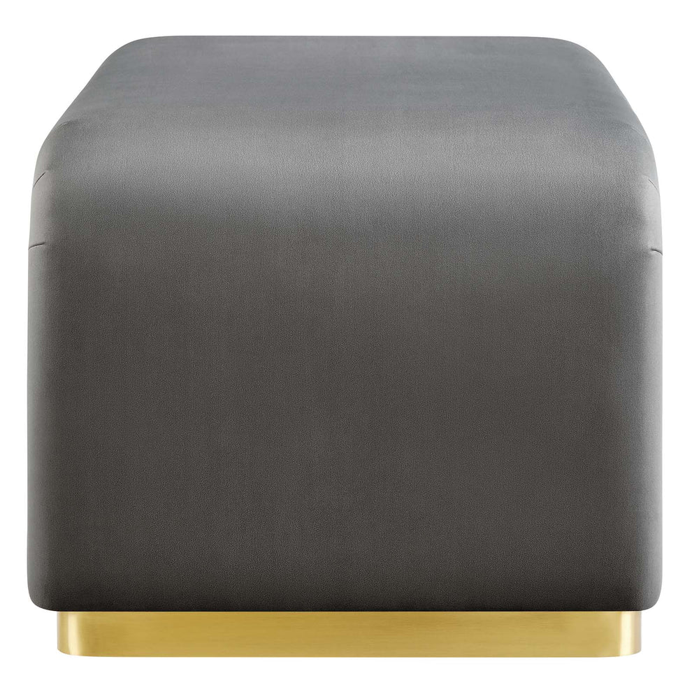 Koda Performance Velvet Waterfall Ottoman By Modway - EEI-6735 | Ottomans | Modishstore - 57