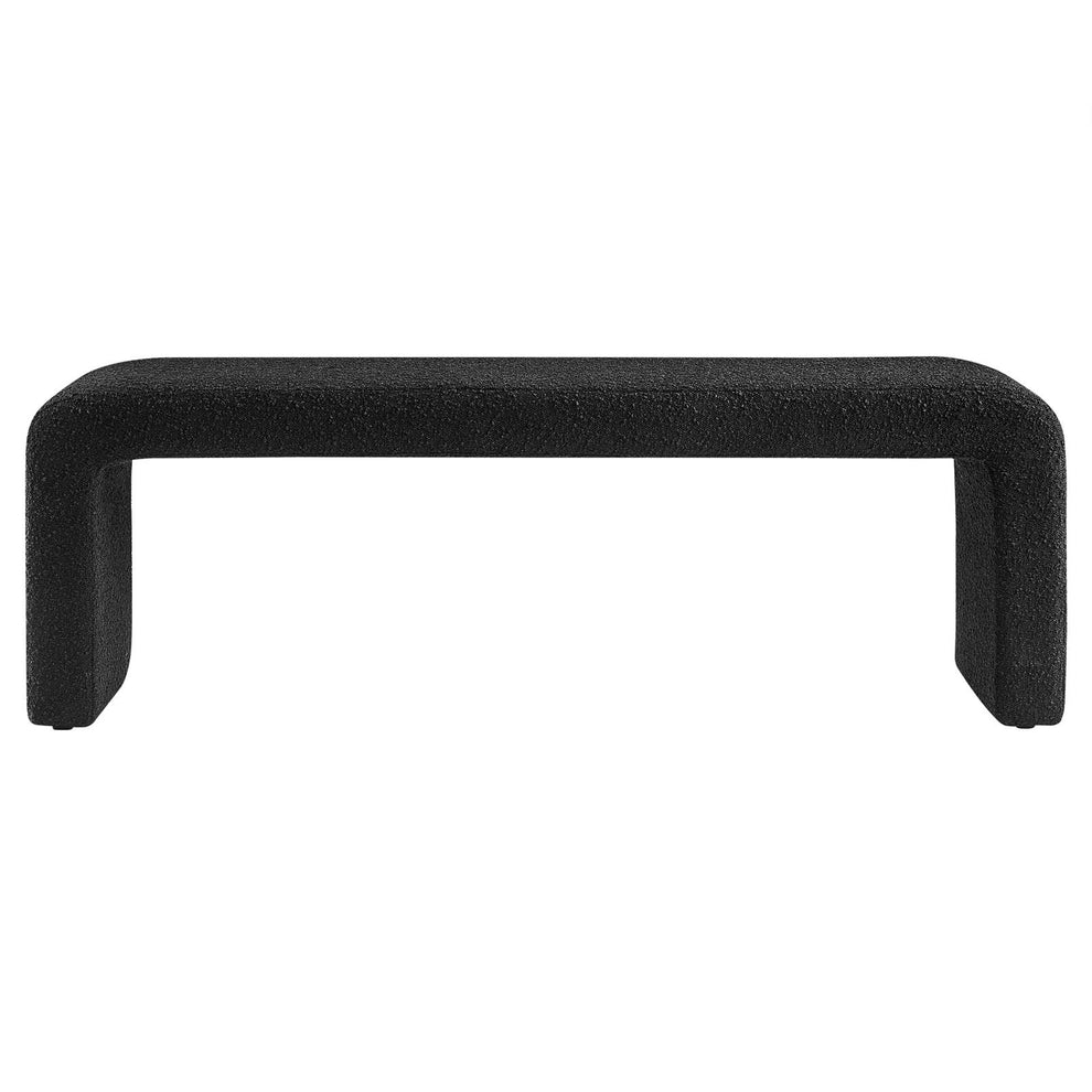 Simba Boucle Fabric Waterfall Long Bench By Modway - EEI-6736 | Benches | Modishstore - 3
