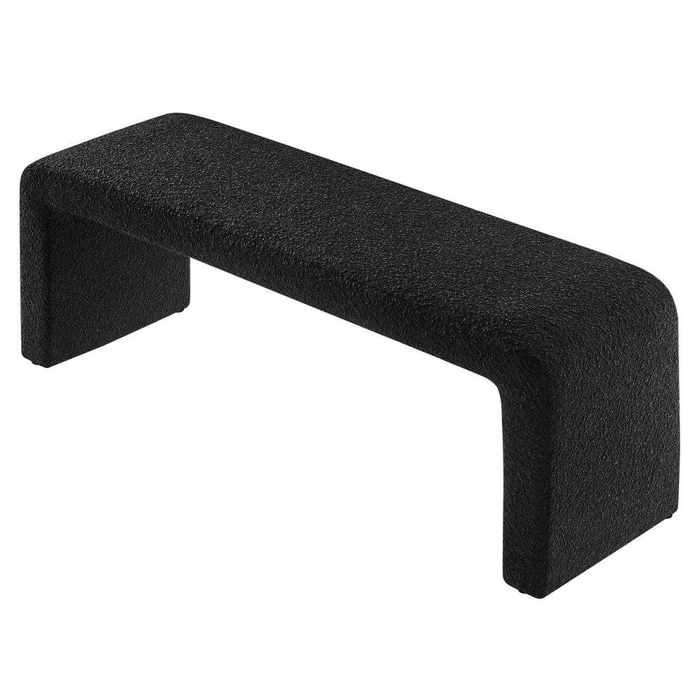 Simba Boucle Fabric Waterfall Long Bench By Modway - EEI-6736 | Benches | Modishstore - 4