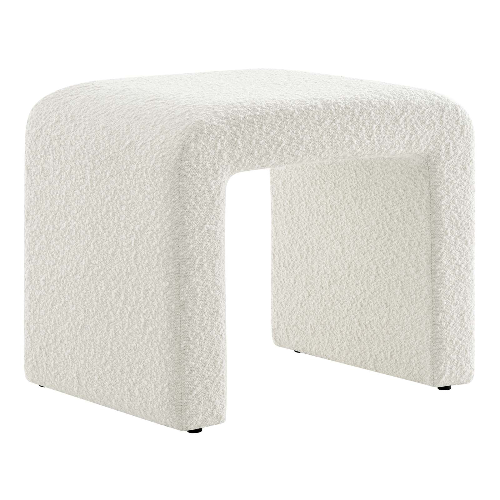 Simba Boucle Fabric Waterfall Stool By Modway - EEI-6737 | Stools | Modishstore - 10