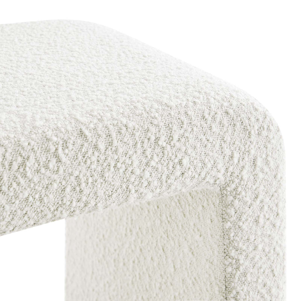 Simba Boucle Fabric Waterfall Stool By Modway - EEI-6737 | Stools | Modishstore - 15