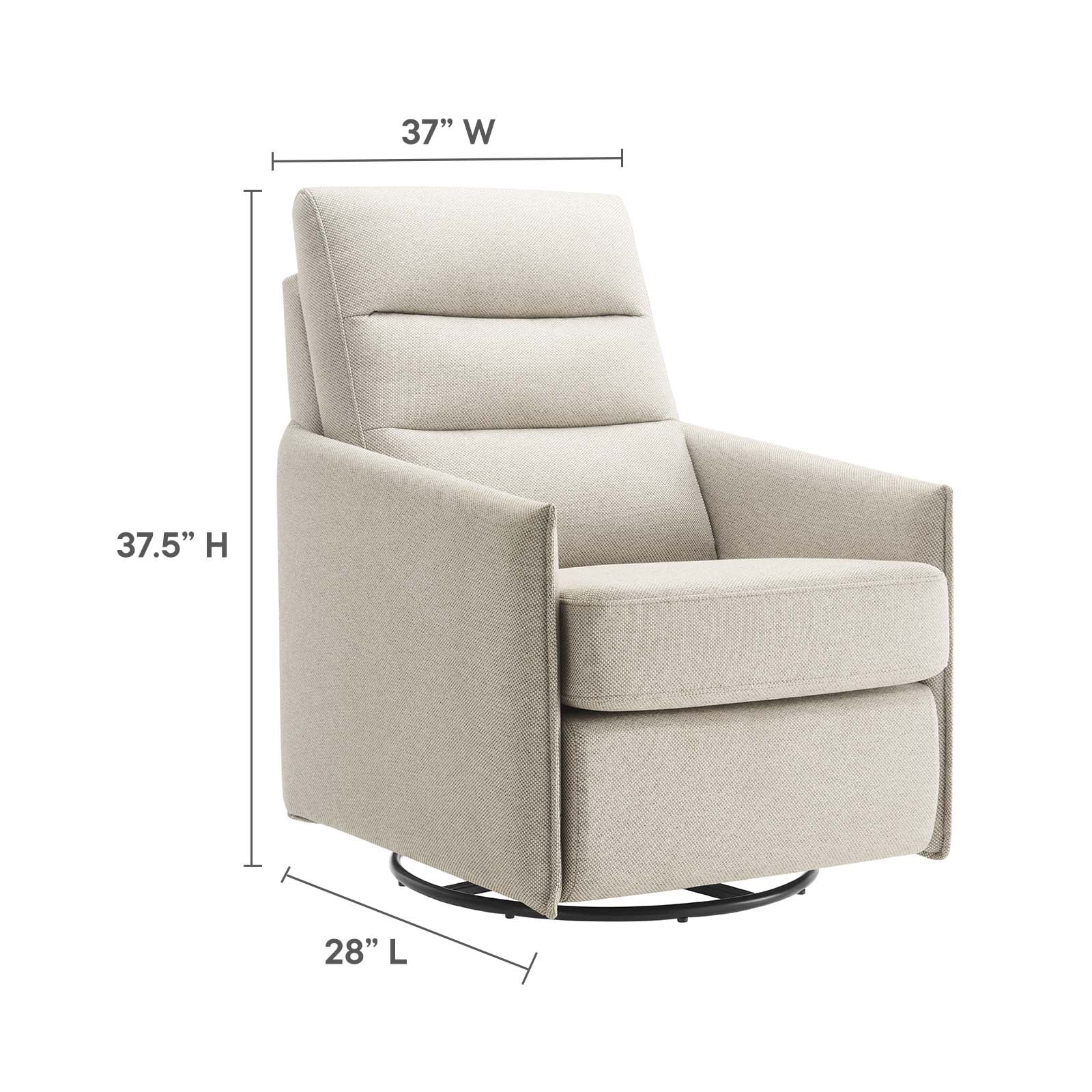 Etta Upholstered Fabric Lounge Chair By Modway - EEI-6738 | Lounge Chairs | Modishstore - 14