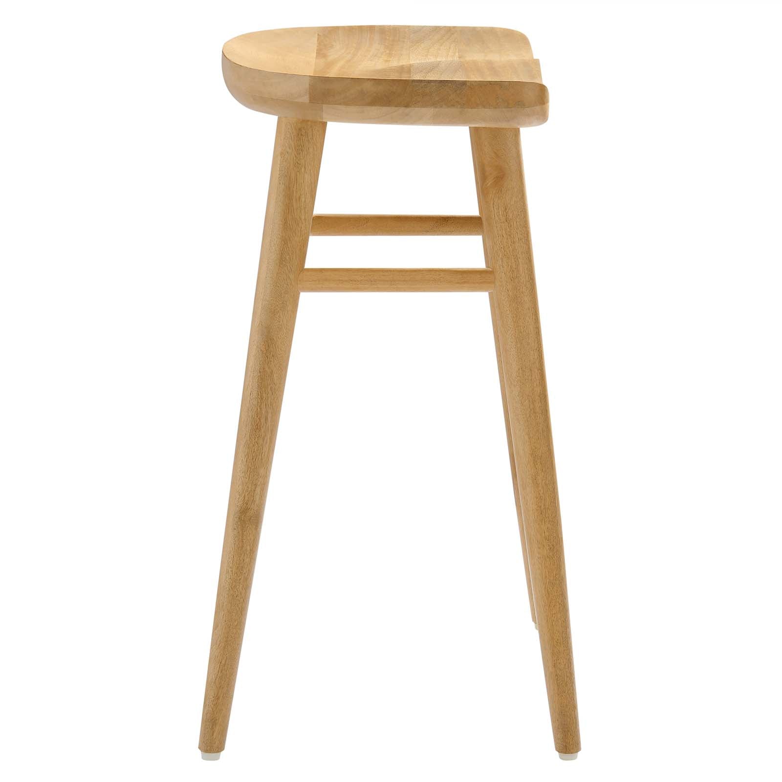 Saville Backless Wood Counter Stools - Set of 2 By Modway - EEI-6739 | Bar Stools | Modishstore - 13
