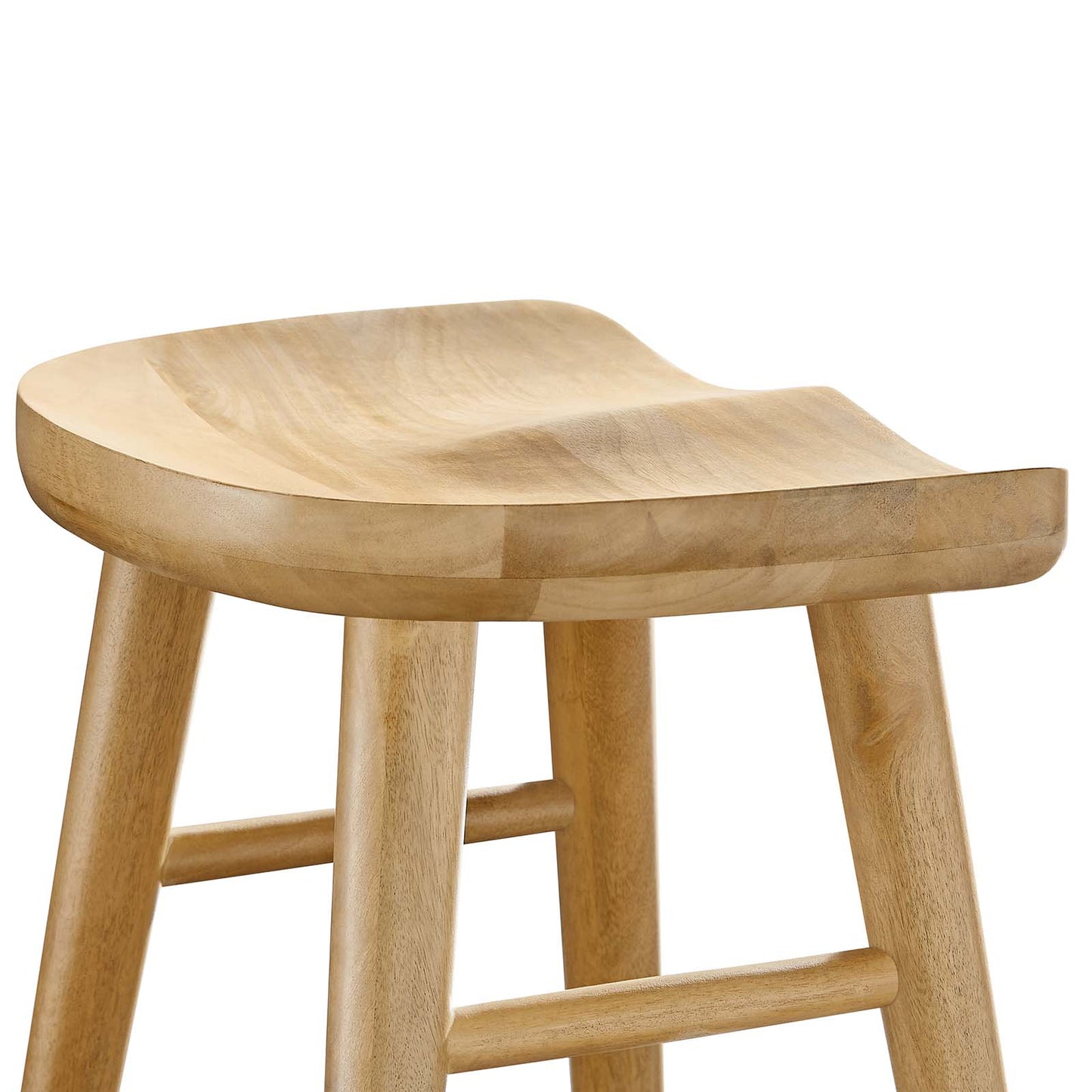 Saville Backless Wood Counter Stools - Set of 2 By Modway - EEI-6739 | Bar Stools | Modishstore - 16