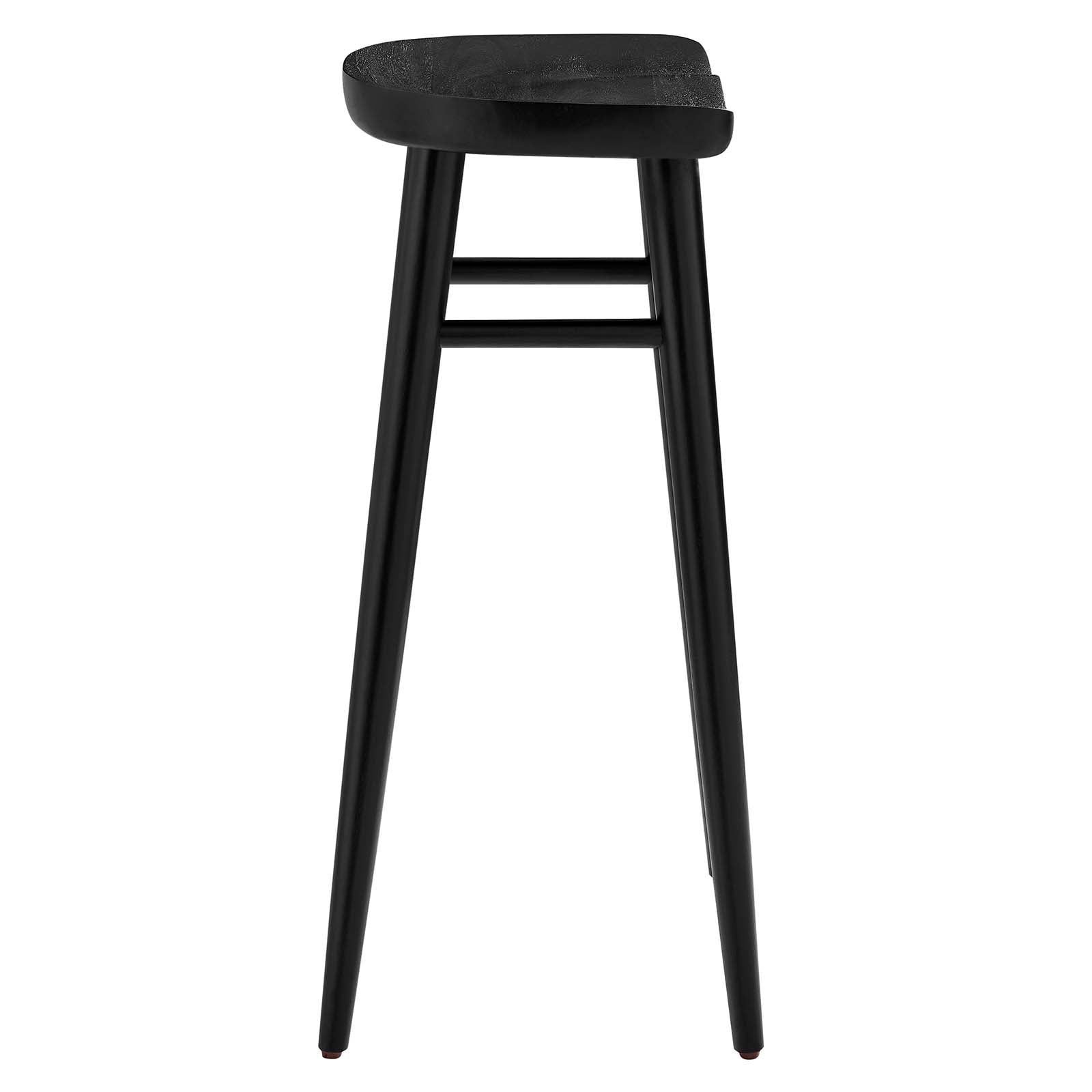 Saville Backless Wood Bar Stools - Set of 2 By Modway - EEI-6740 | Bar Stools | Modishstore - 4