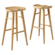 Saville Backless Wood Bar Stools - Set of 2 By Modway - EEI-6740 | Bar Stools | Modishstore - 10