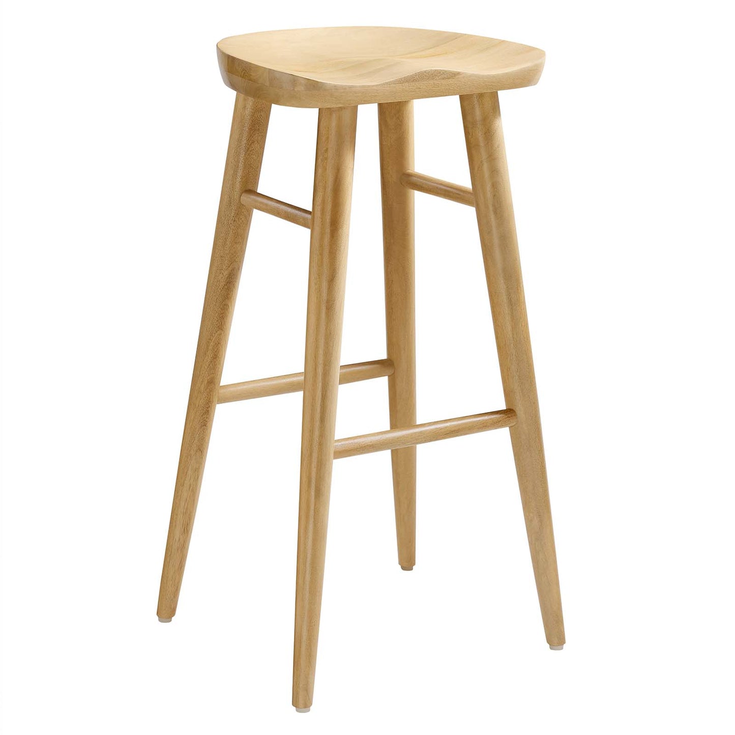 Saville Backless Wood Bar Stools - Set of 2 By Modway - EEI-6740 | Bar Stools | Modishstore - 12