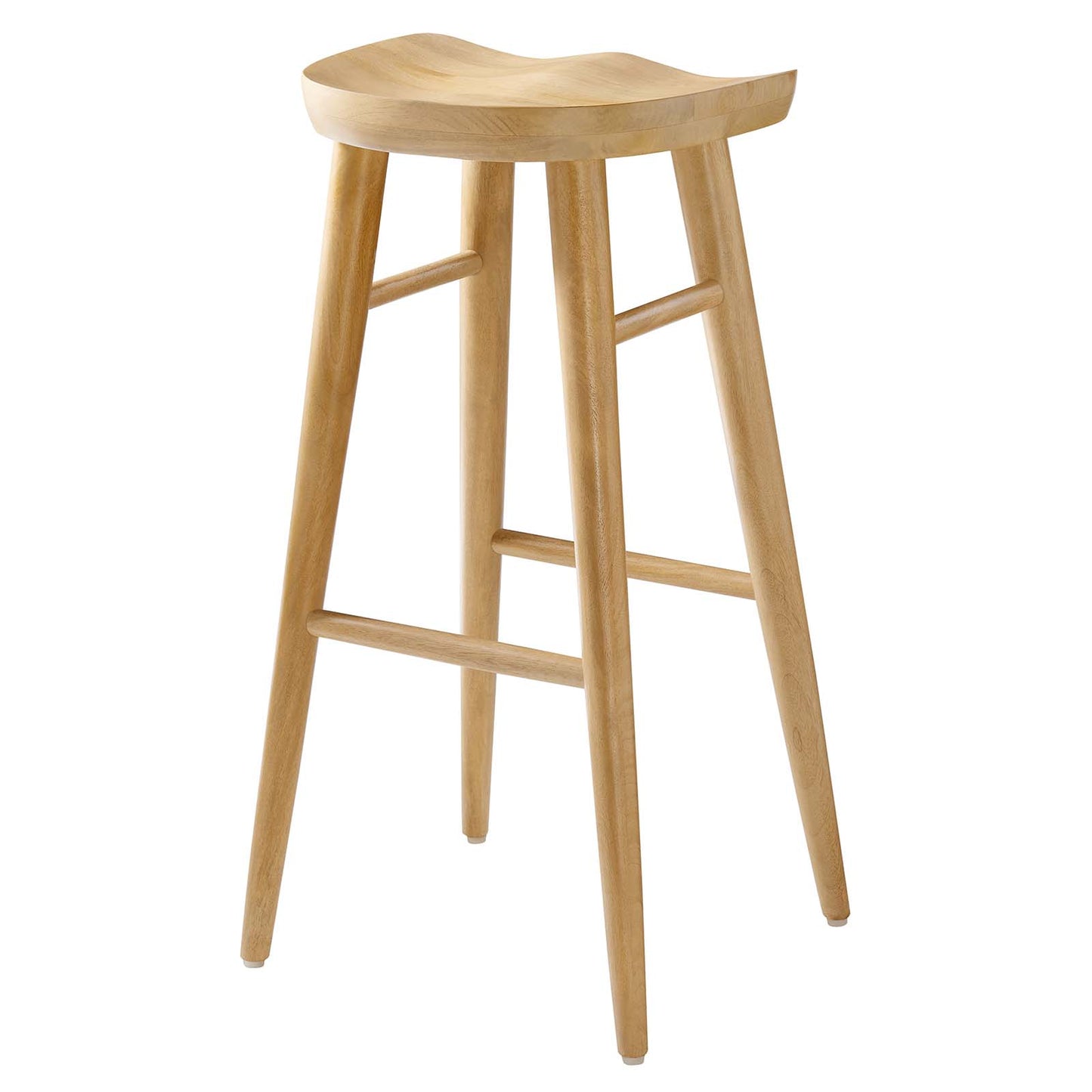Saville Backless Wood Bar Stools - Set of 2 By Modway - EEI-6740 | Bar Stools | Modishstore - 14