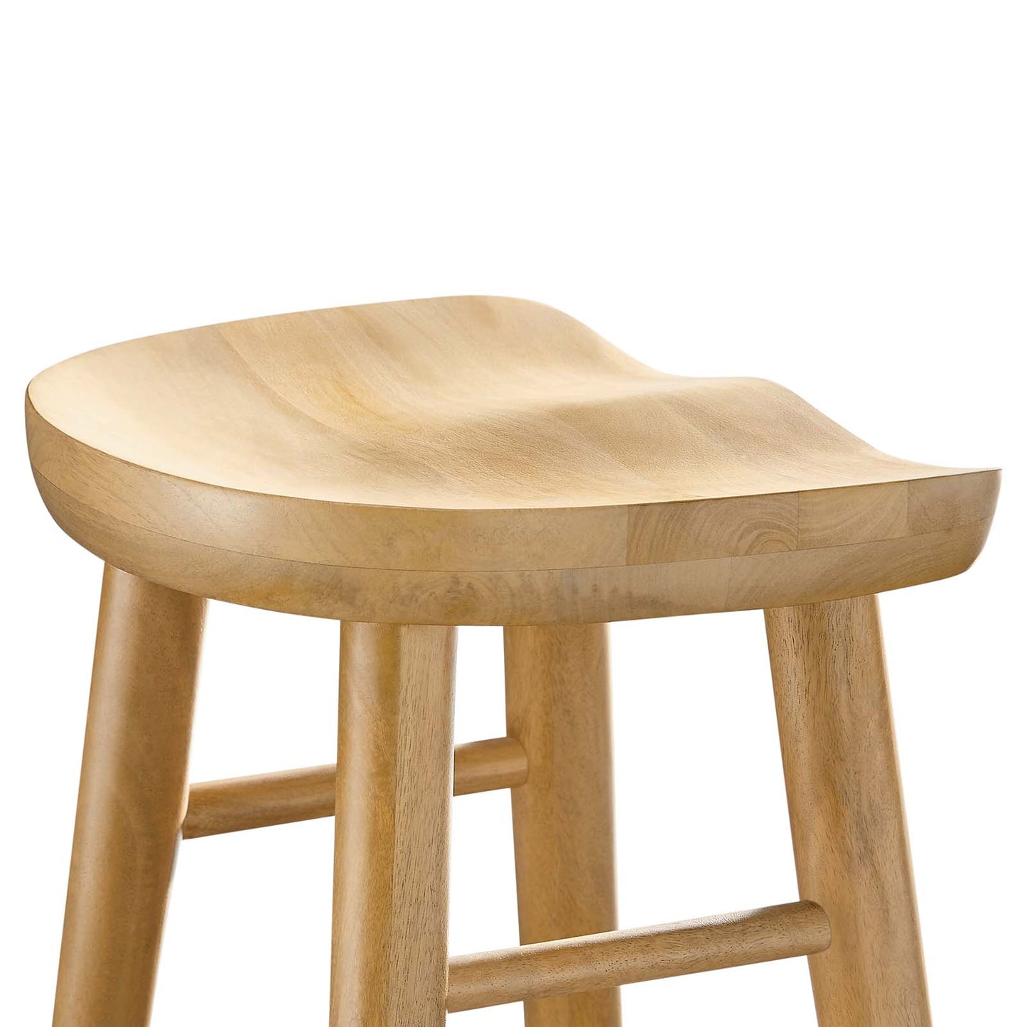 Saville Backless Wood Bar Stools - Set of 2 By Modway - EEI-6740 | Bar Stools | Modishstore - 16