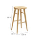 Saville Backless Wood Bar Stools - Set of 2 By Modway - EEI-6740 | Bar Stools | Modishstore - 18