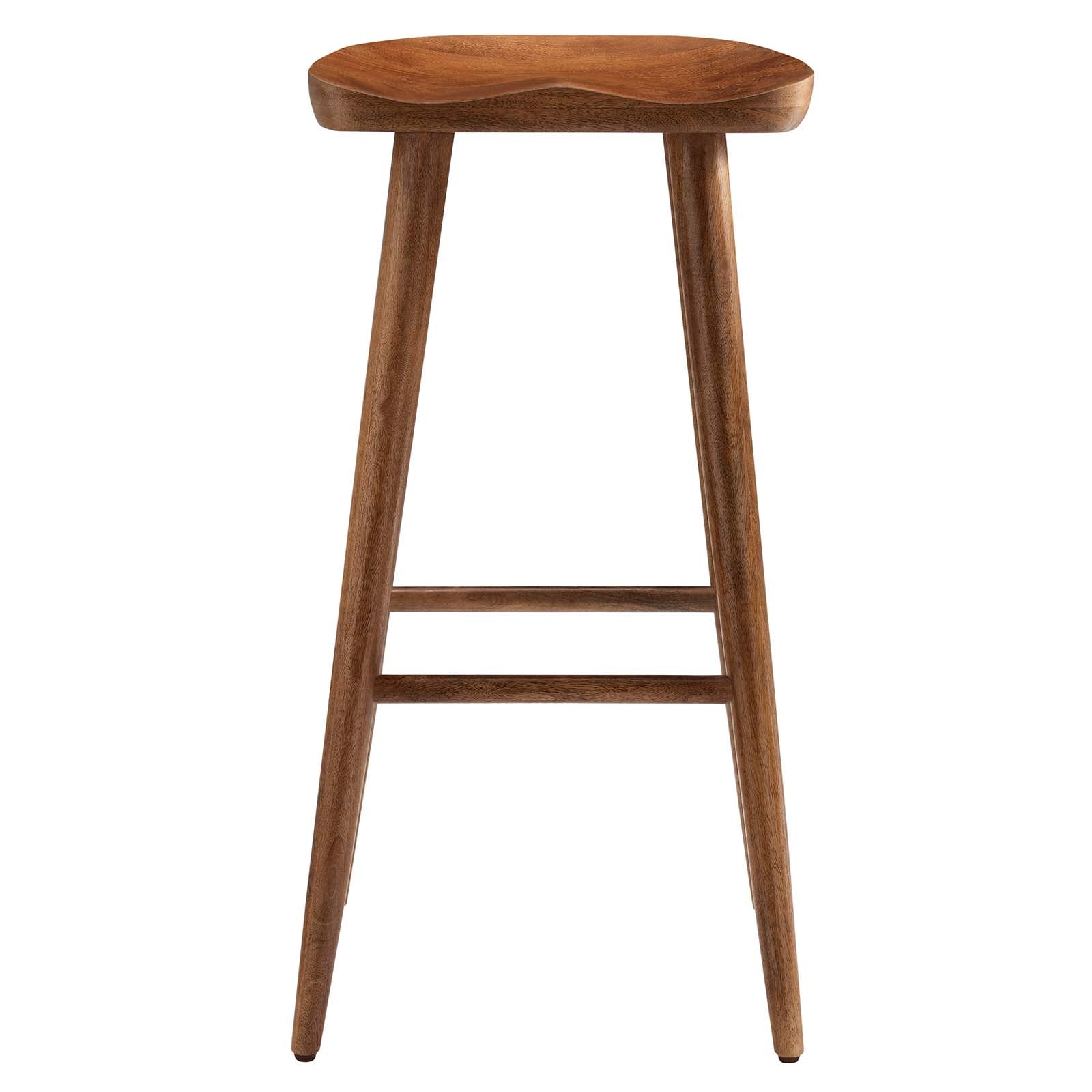 Saville Backless Wood Bar Stools - Set of 2 By Modway - EEI-6740 | Bar Stools | Modishstore - 24