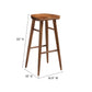 Saville Backless Wood Bar Stools - Set of 2 By Modway - EEI-6740 | Bar Stools | Modishstore - 27
