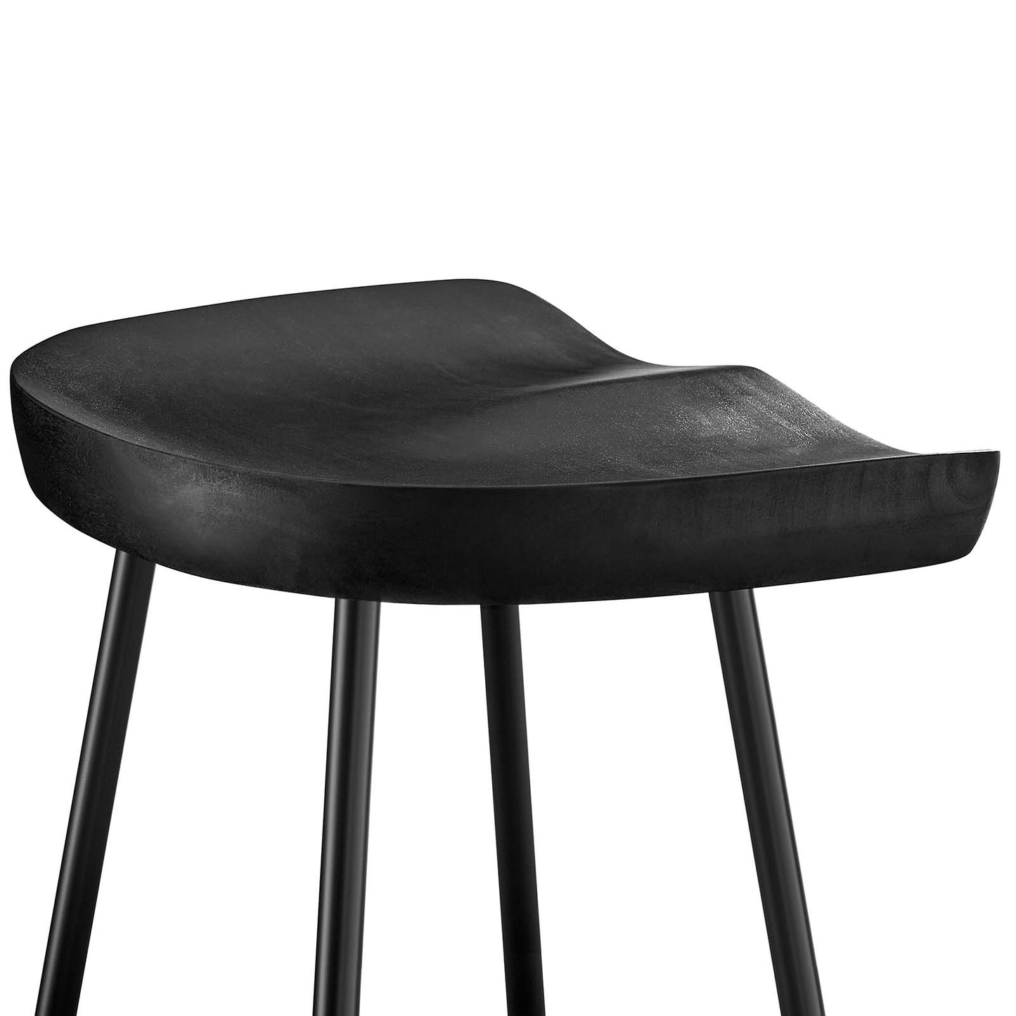 Concord Backless Wood Counter Stools - Set of 2 By Modway - EEI-6741 | Bar Stools | Modishstore - 7