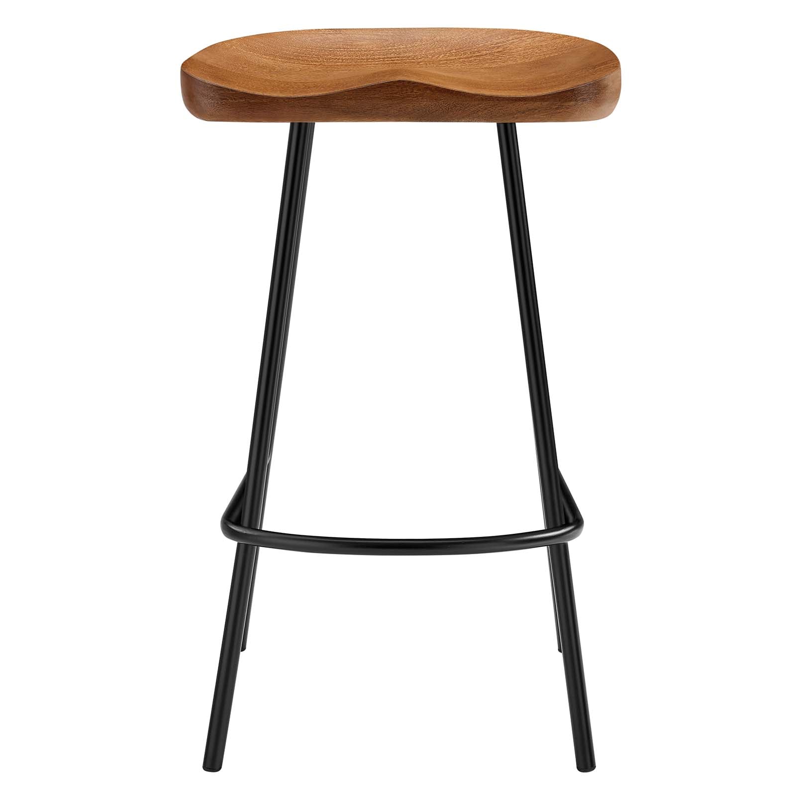 Concord Backless Wood Counter Stools - Set of 2 By Modway - EEI-6741 | Bar Stools | Modishstore - 24
