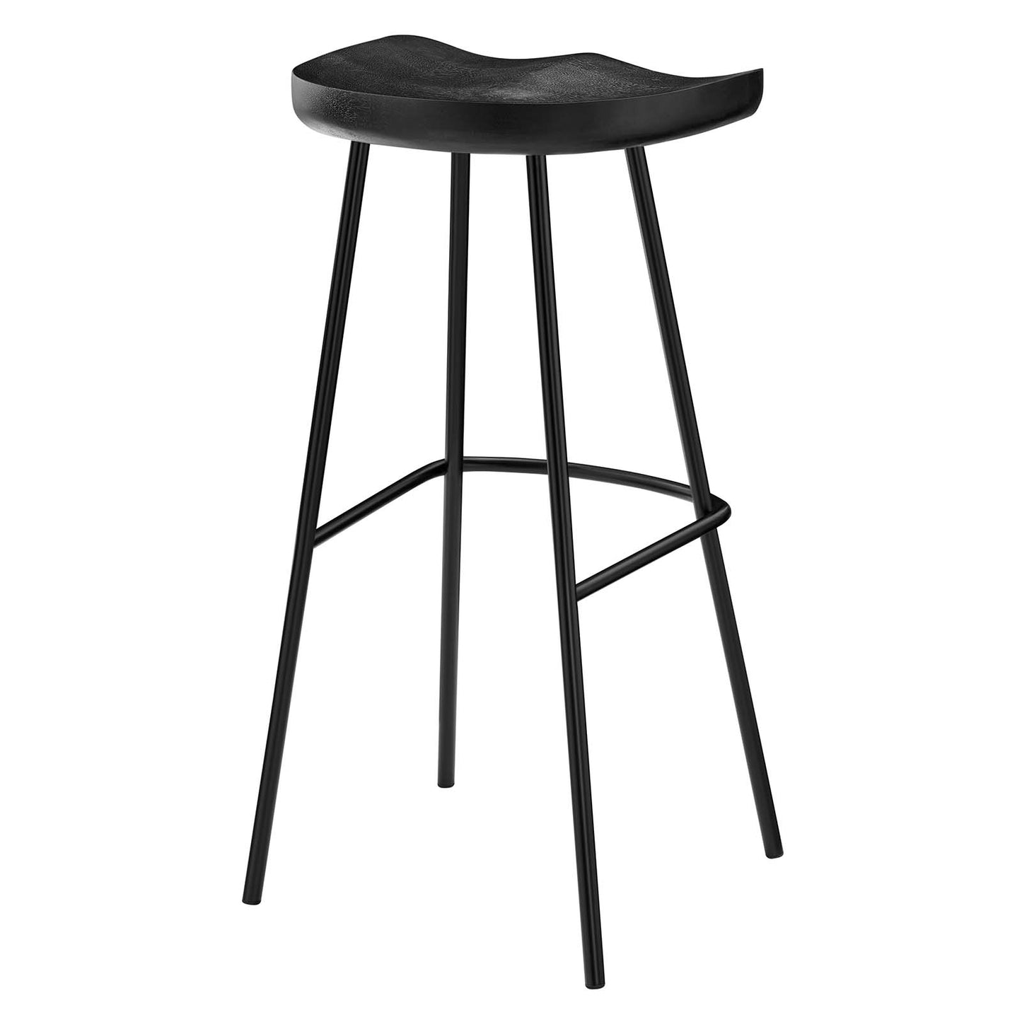 Concord Backless Wood Bar Stools - Set of 2 By Modway - EEI-6742 | Bar Stools | Modishstore - 5