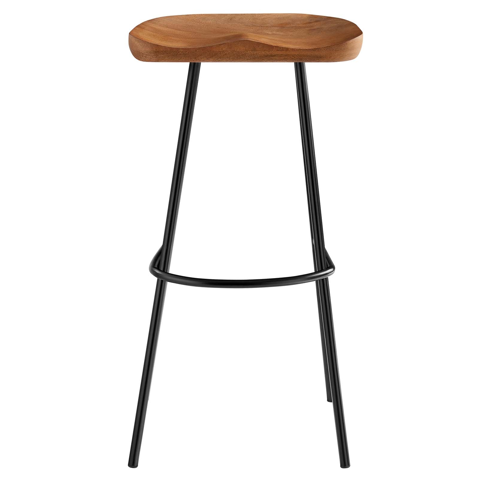 Concord Backless Wood Bar Stools - Set of 2 By Modway - EEI-6742 | Bar Stools | Modishstore - 24