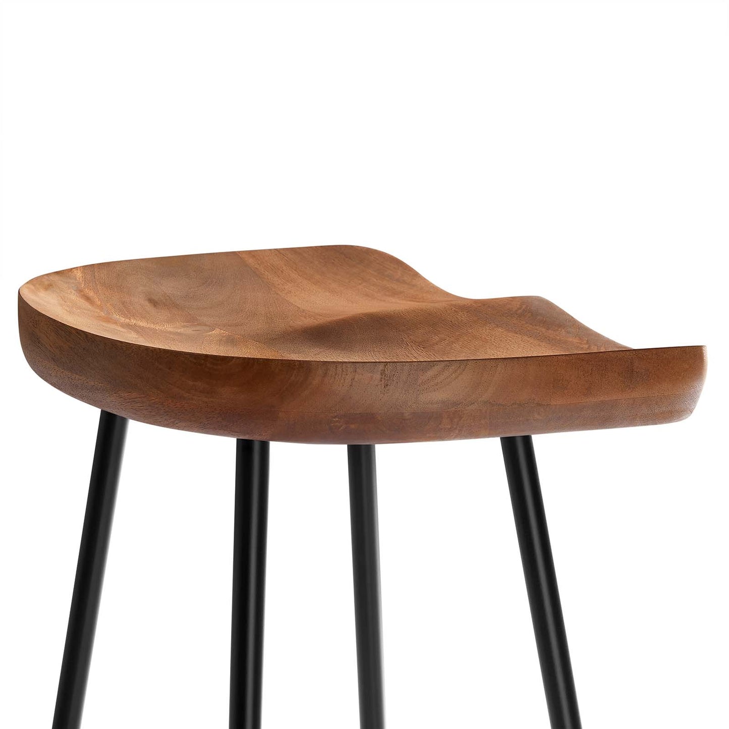 Concord Backless Wood Bar Stools - Set of 2 By Modway - EEI-6742 | Bar Stools | Modishstore - 25