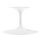 Lippa 36” Round Artificial Travertine  Coffee Table By Modway - EEI-6749 | Coffee Tables | Modishstore - 4
