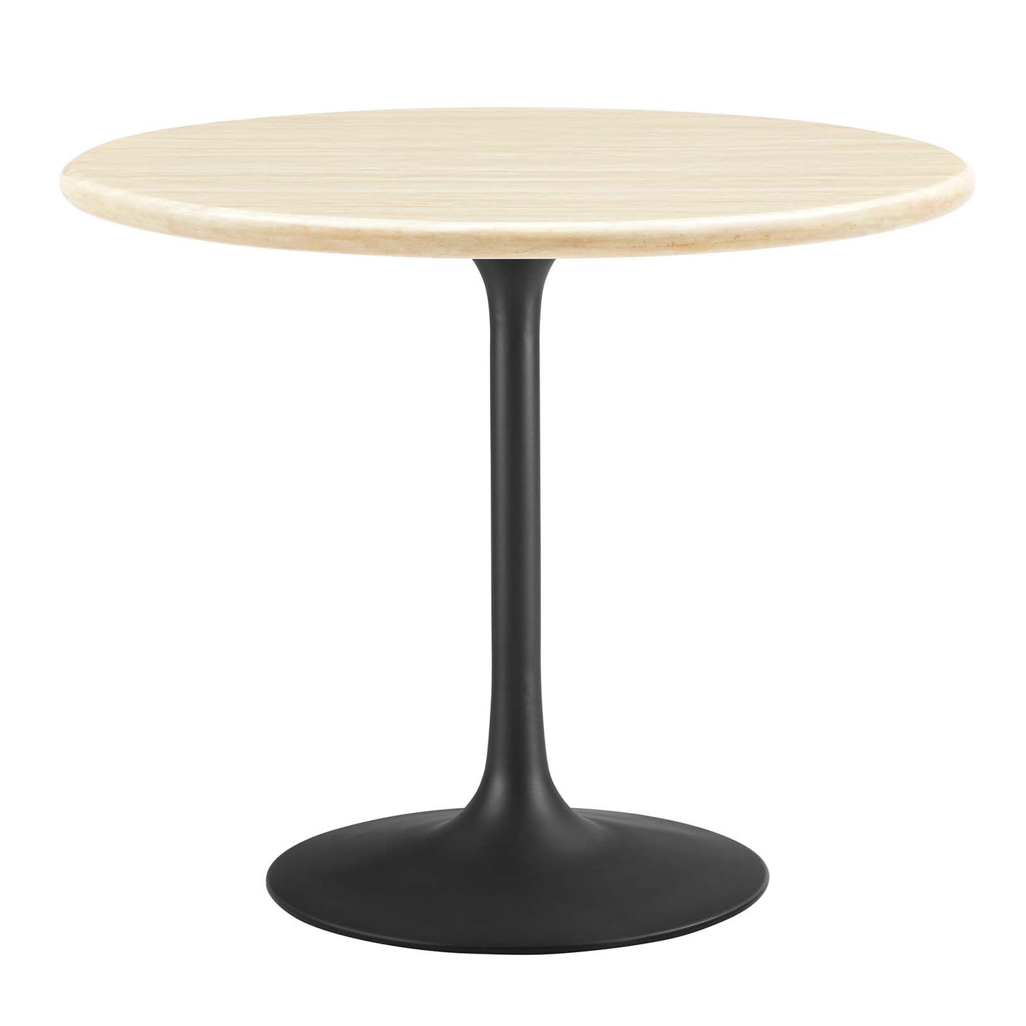 Lippa 36” Round Artificial Travertine  Dining Table By Modway - EEI-6750 | Dining Tables | Modishstore - 2