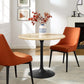 Lippa 36” Round Artificial Travertine  Dining Table By Modway - EEI-6750 | Dining Tables | Modishstore - 1