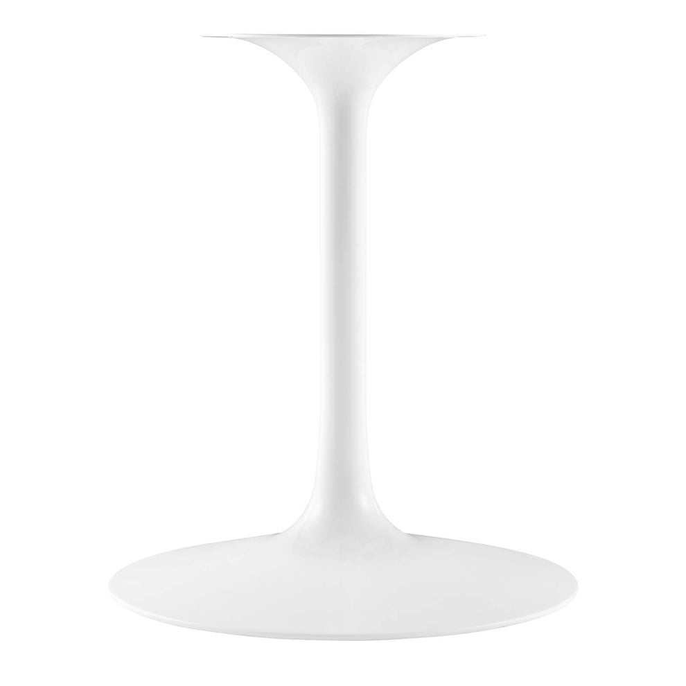 Lippa 60” Oval Artificial Travertine  Dining Table By Modway - EEI-6757 | Dining Tables | Modishstore - 4