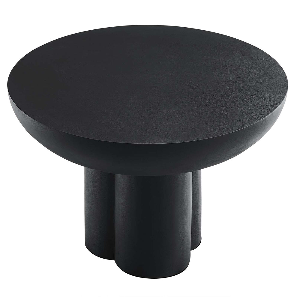 Caspian Round Concrete Coffee Table By Modway - EEI-6760 | Coffee Tables | Modishstore - 3