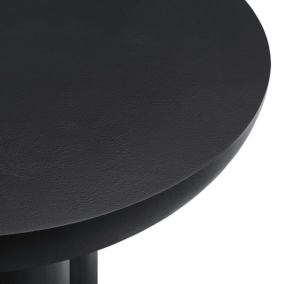 Caspian Round Concrete Coffee Table By Modway - EEI-6760 | Coffee Tables | Modishstore - 6
