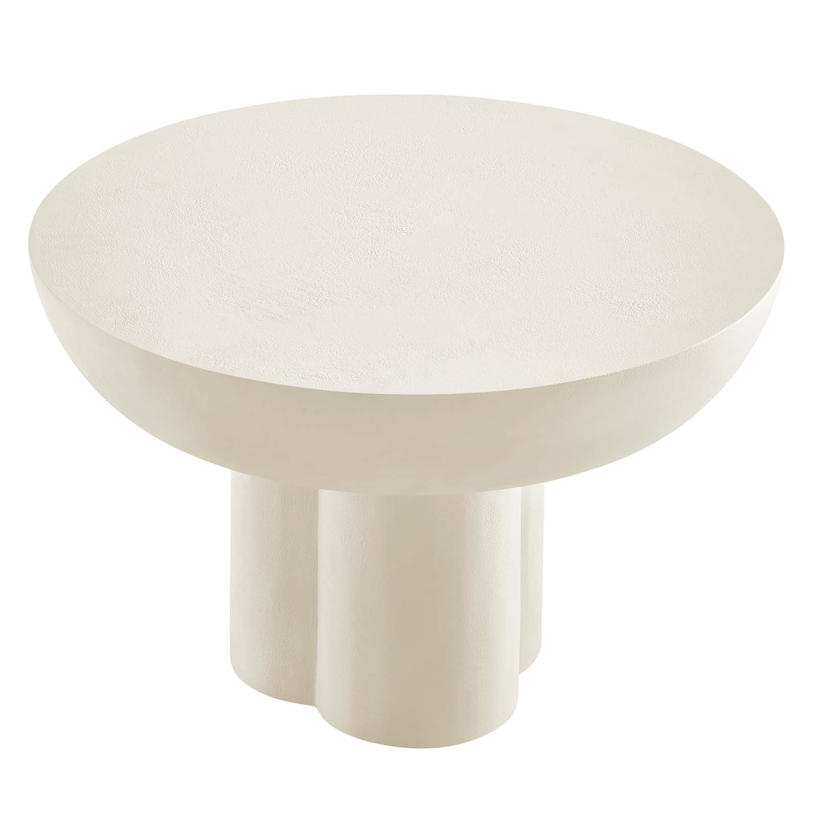 Caspian Round Concrete Coffee Table By Modway - EEI-6760 | Coffee Tables | Modishstore - 12