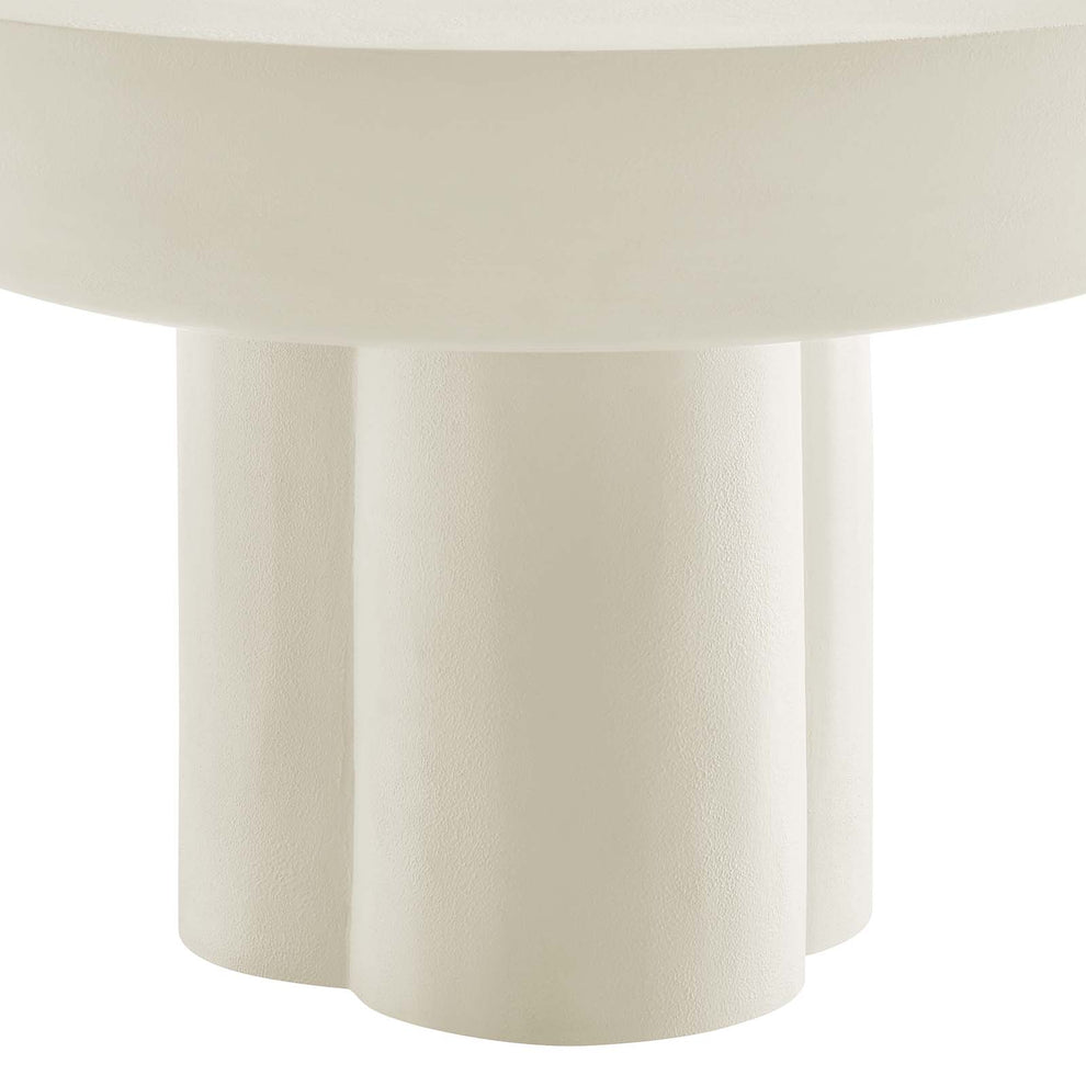 Caspian Round Concrete Coffee Table By Modway - EEI-6760 | Coffee Tables | Modishstore - 14