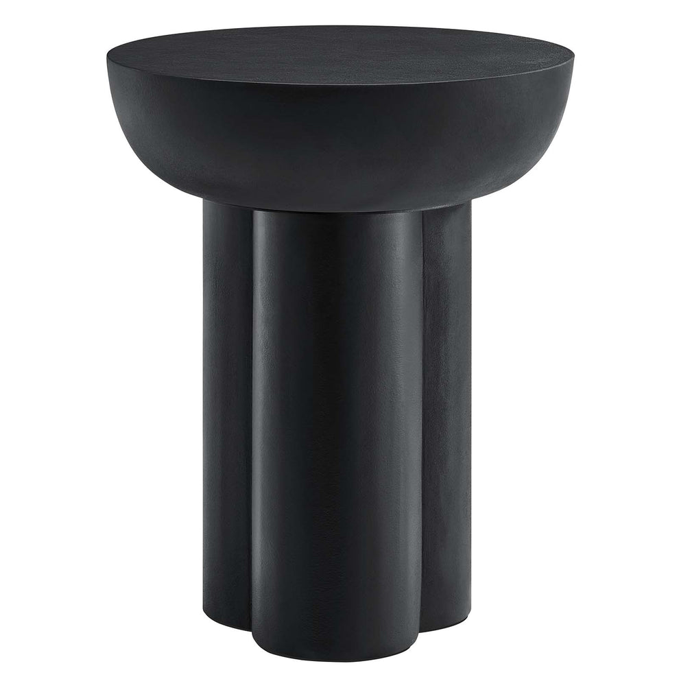 Caspian Round Concrete Side Table By Modway - EEI-6761 | Side Tables | Modishstore - 2