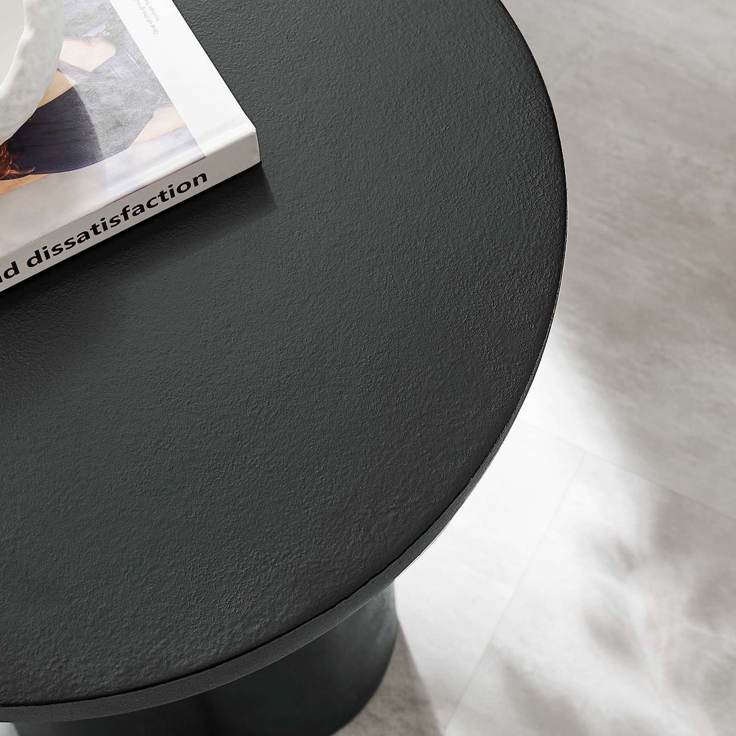 Caspian Round Concrete Side Table By Modway - EEI-6761 | Side Tables | Modishstore - 9