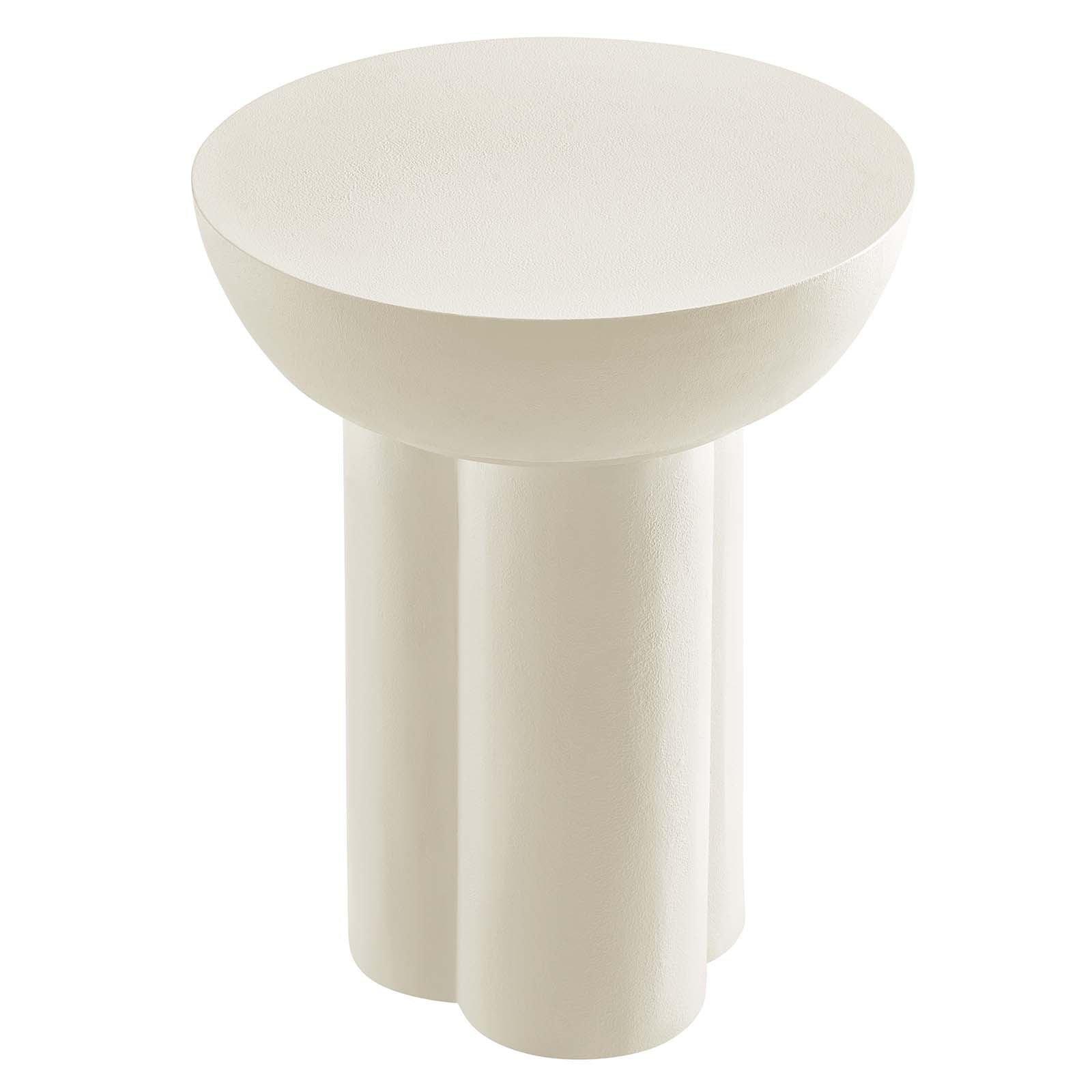 Caspian Round Concrete Side Table By Modway - EEI-6761 | Side Tables | Modishstore - 12