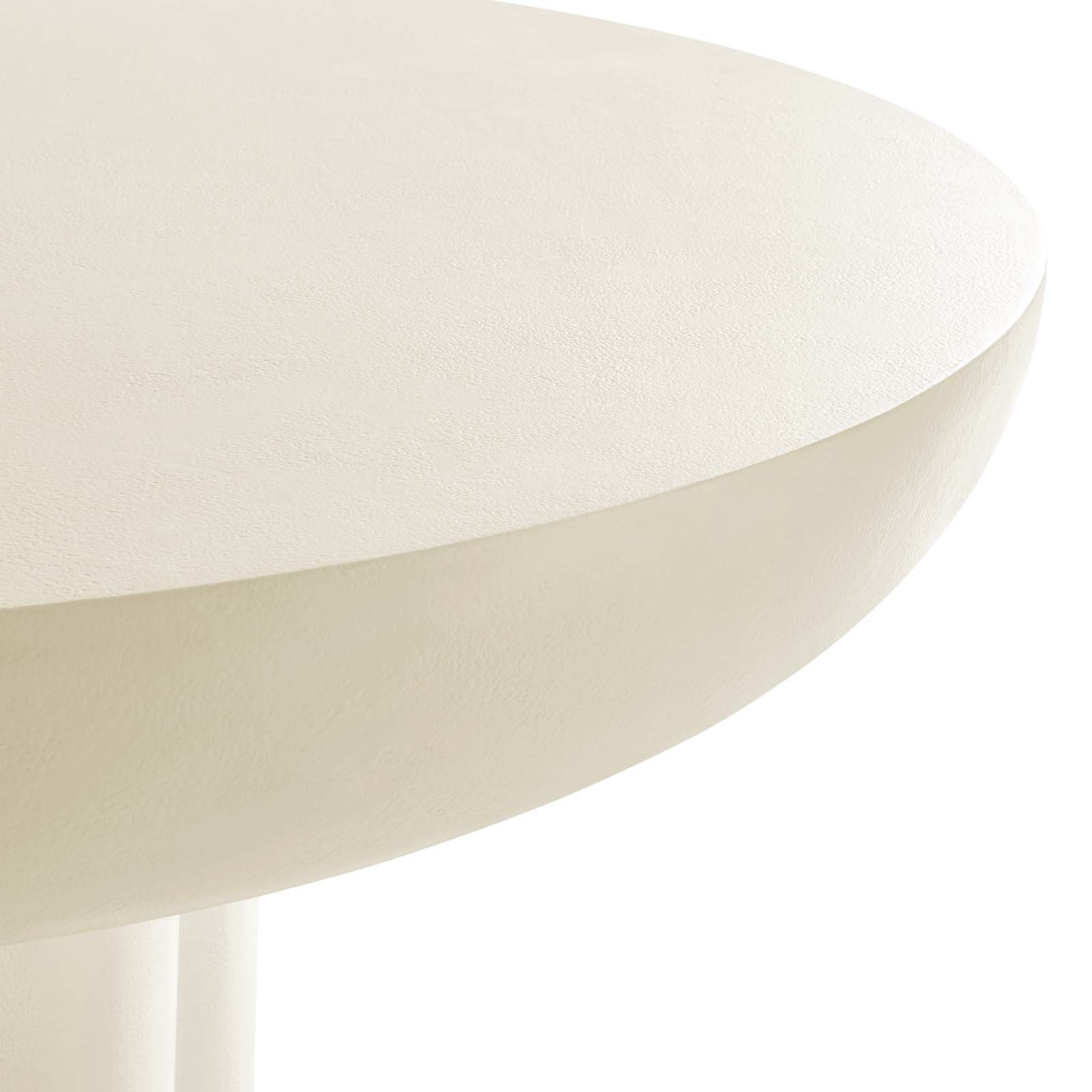 Caspian 40" Round Concrete Dining Table By Modway - EEI-6762 | Dining Tables | Modishstore - 15