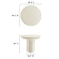 Caspian 40" Round Concrete Dining Table By Modway - EEI-6762 | Dining Tables | Modishstore - 17