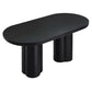 Caspian 72" Oval Concrete Dining Table By Modway - EEI-6764 | Dining Tables | Modishstore - 3