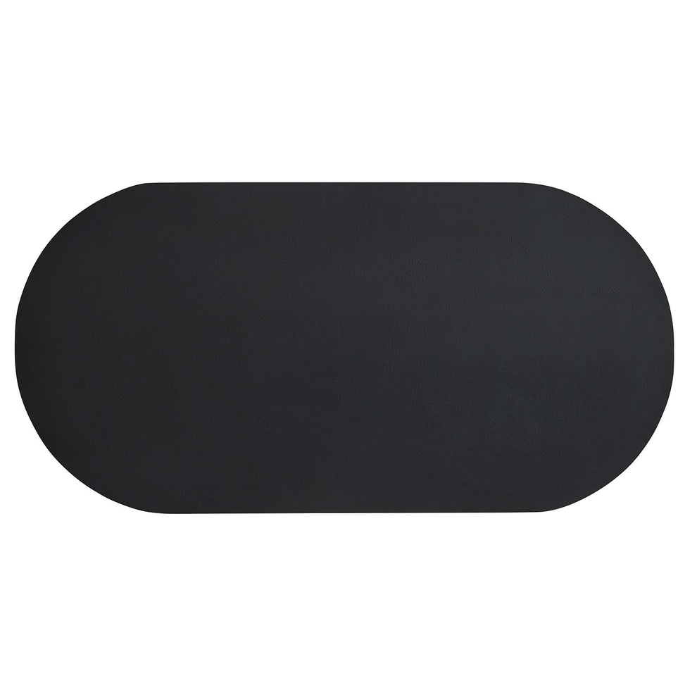 Caspian 72" Oval Concrete Dining Table By Modway - EEI-6764 | Dining Tables | Modishstore - 4