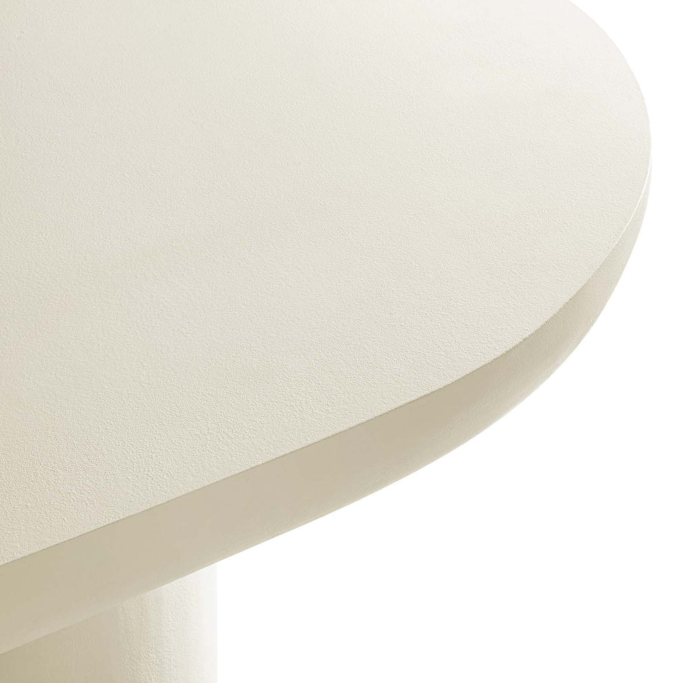 Caspian 72" Oval Concrete Dining Table By Modway - EEI-6764 | Dining Tables | Modishstore - 15