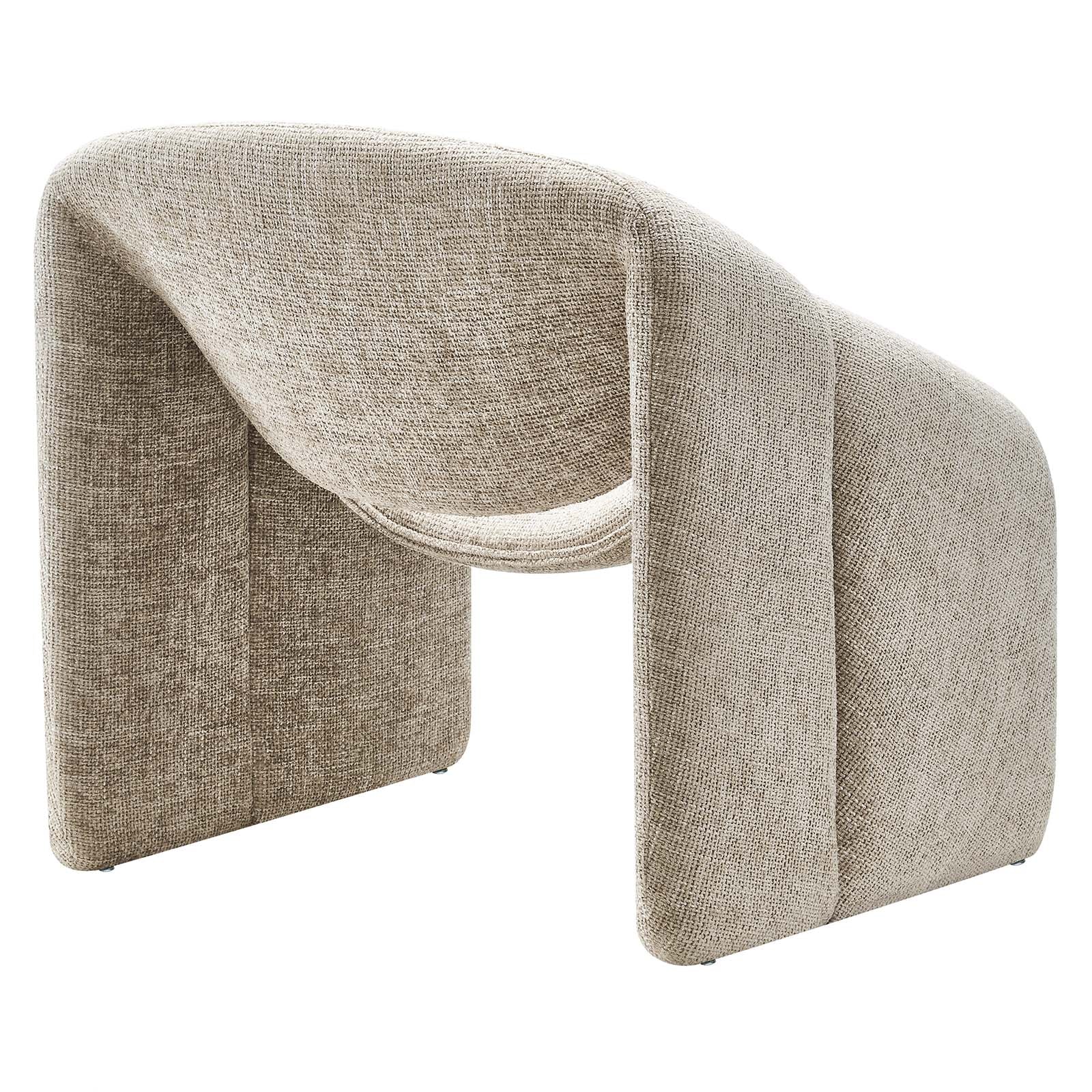 Vivi Chenille Upholstered Accent Chair By Modway - EEI-6767 | Accent Chairs | Modishstore - 19