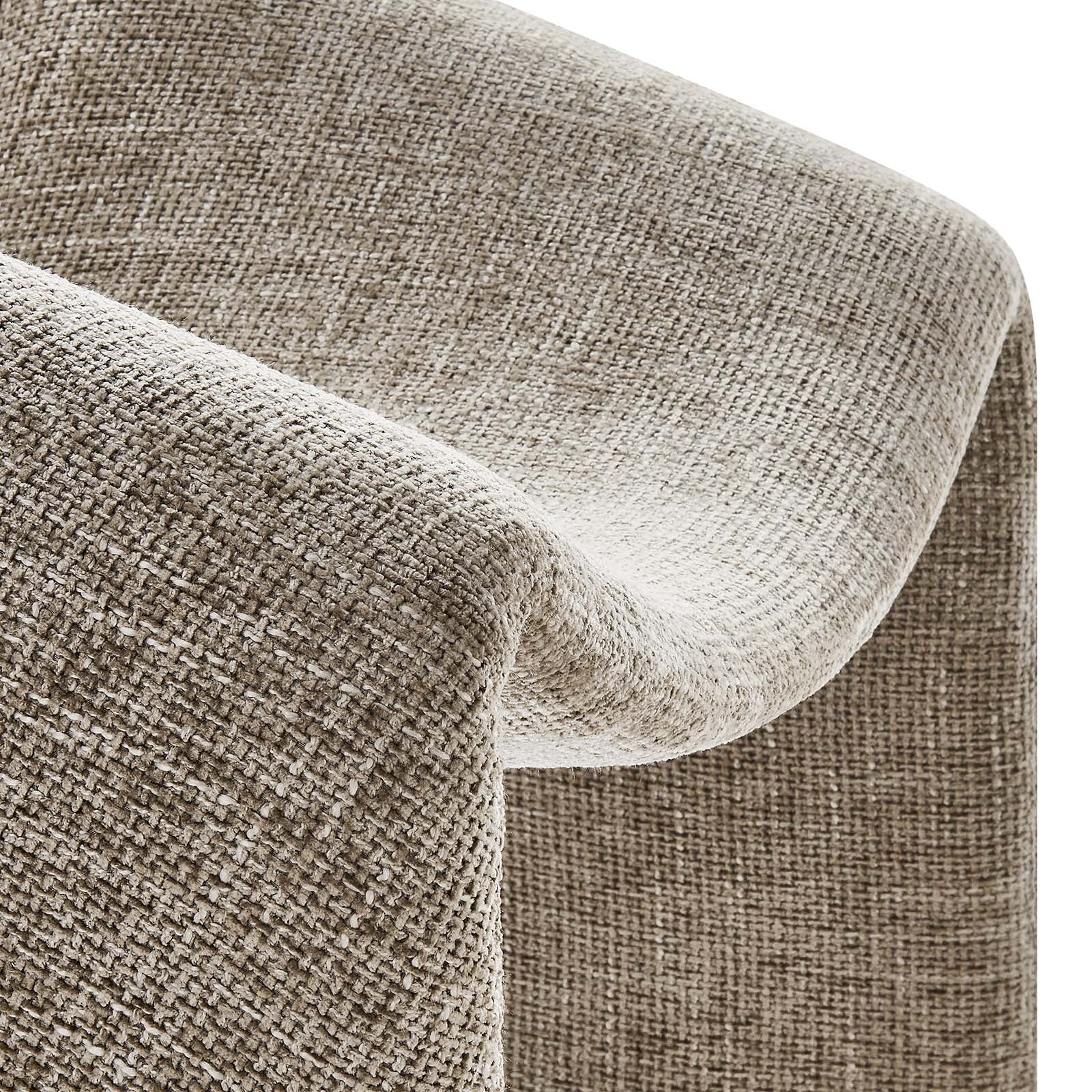 Vivi Chenille Upholstered Accent Chair By Modway - EEI-6767 | Accent Chairs | Modishstore - 21