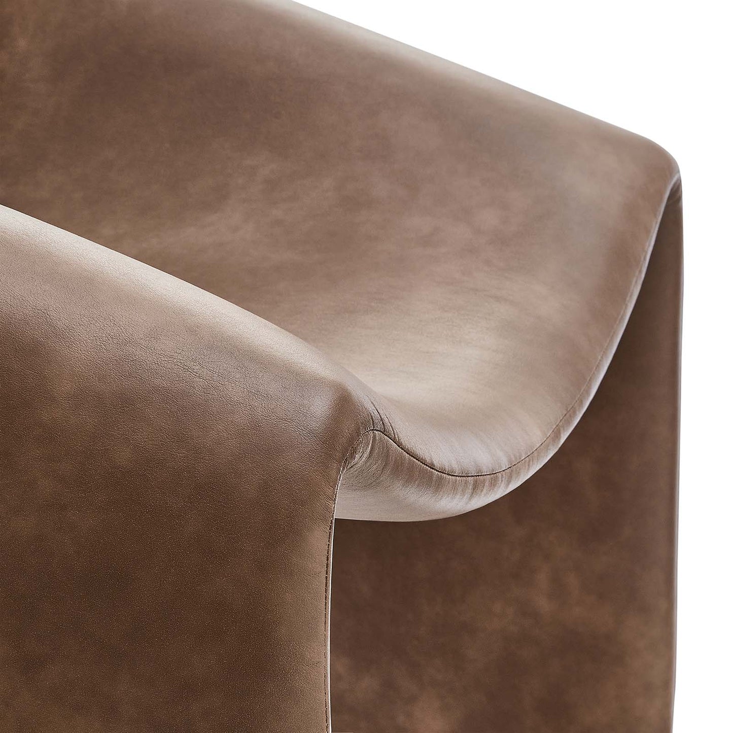 Vivi Vegan Leather Accent Chair By Modway - EEI-6768 | Accent Chairs | Modishstore - 5