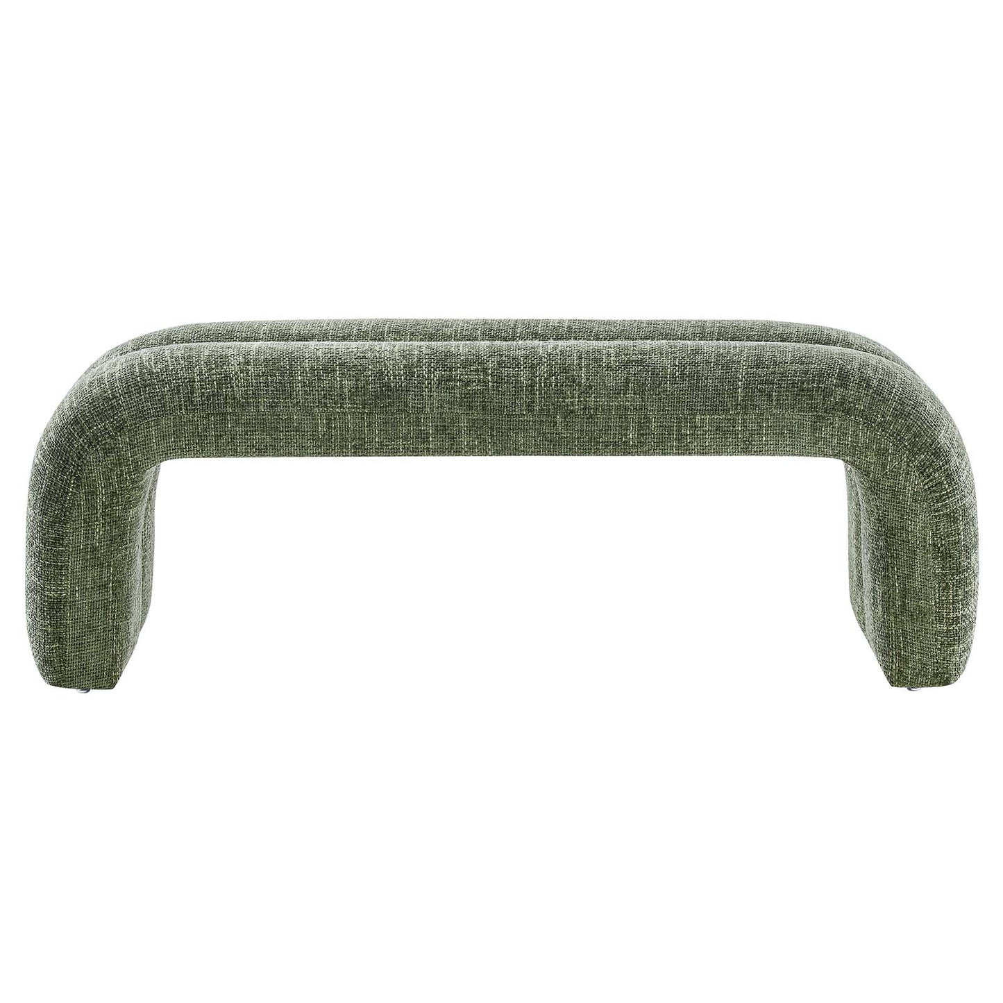 Dax 50.5" Chenille Upholstered Accent Bench By Modway - EEI-6769 | Benches | Modishstore - 4
