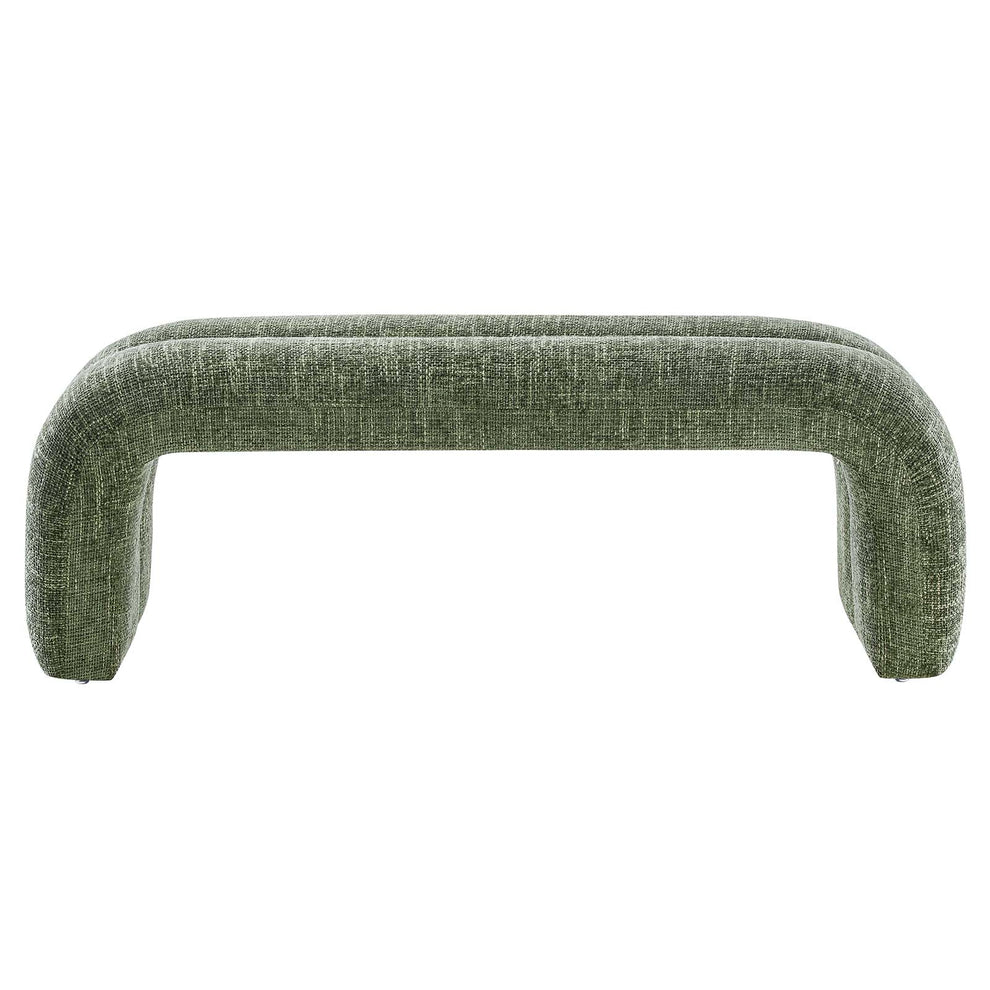 Dax 50.5" Chenille Upholstered Accent Bench By Modway - EEI-6769 | Benches | Modishstore - 4