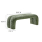 Dax 50.5" Chenille Upholstered Accent Bench By Modway - EEI-6769 | Benches | Modishstore - 6