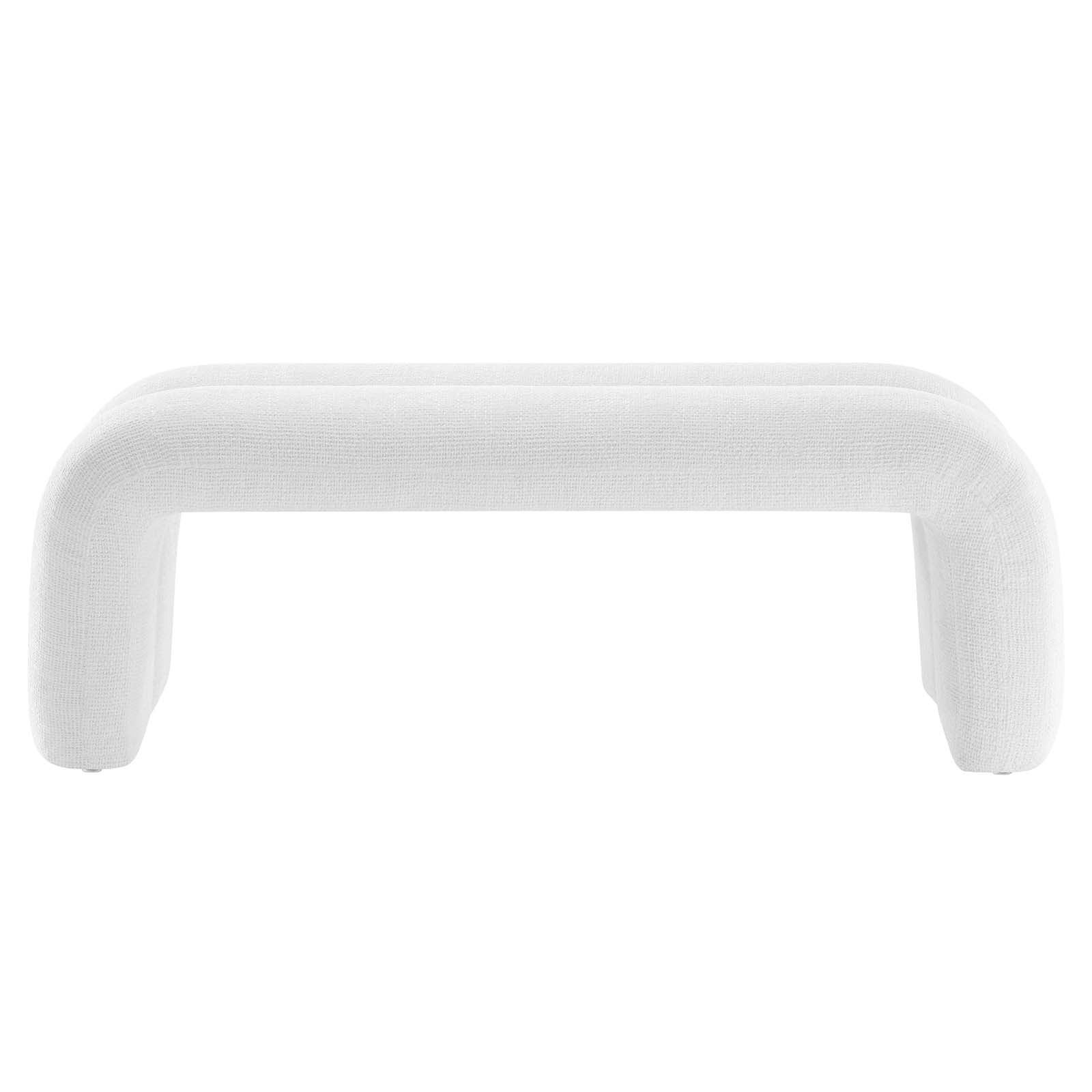 Dax 50.5" Chenille Upholstered Accent Bench By Modway - EEI-6769 | Benches | Modishstore - 12