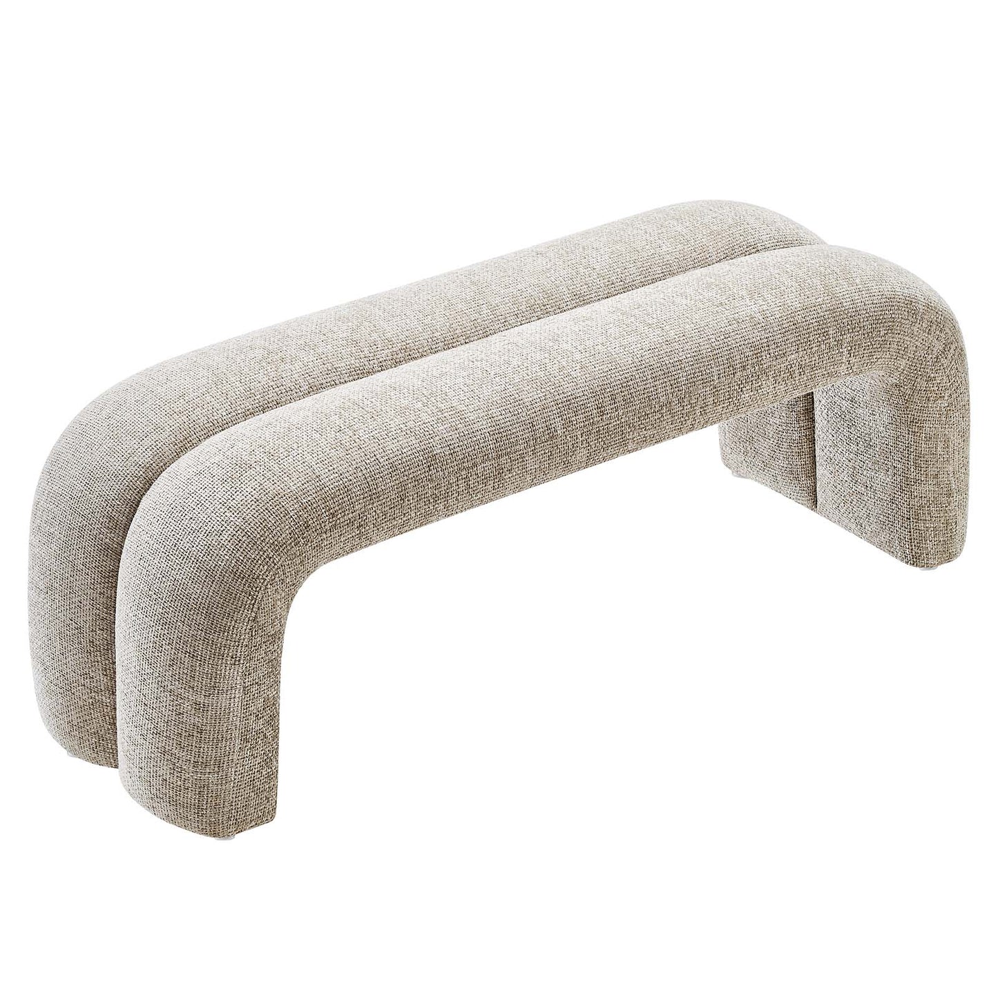 Dax 50.5" Chenille Upholstered Accent Bench By Modway - EEI-6769 | Benches | Modishstore - 19
